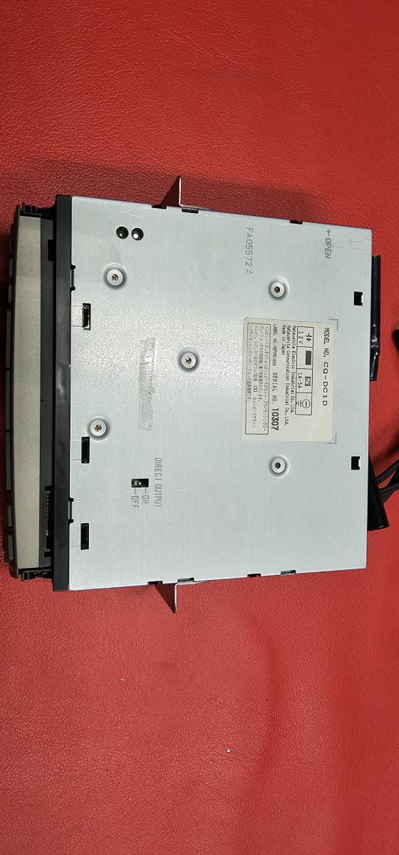 Panasonic CQ-DC1D テープデッキ カセットデッキ 未使用 パナソニック カーオーディオ 当時物 _画像3