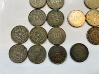 計29枚☆100円銀貨・2,900円分☆昭和32年・33年・34年・35年・36年・38年・39年・40年・41年♪_画像3