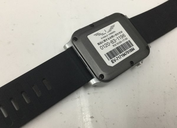 中古/朝日ゴルフ/EAGLE VISION/watch 4/イーグルビジョン/ウォッチ4/EV-717/ブラック★腕時計型ゴルフ用GPSナビ_画像5