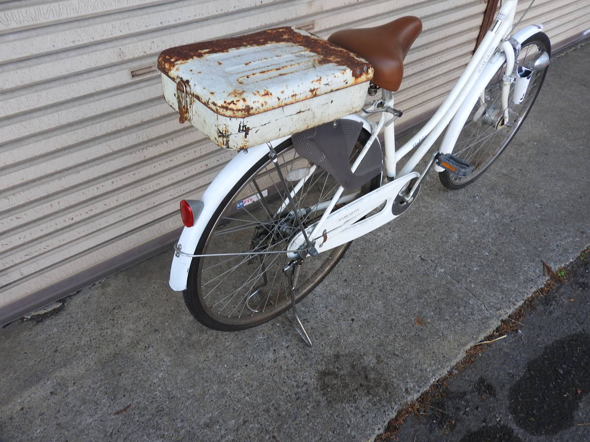 白色自転車 日高号 若いお巡りさん 浜辺のロマンス 最終汽車 26インチ  曾根〇郎の画像6