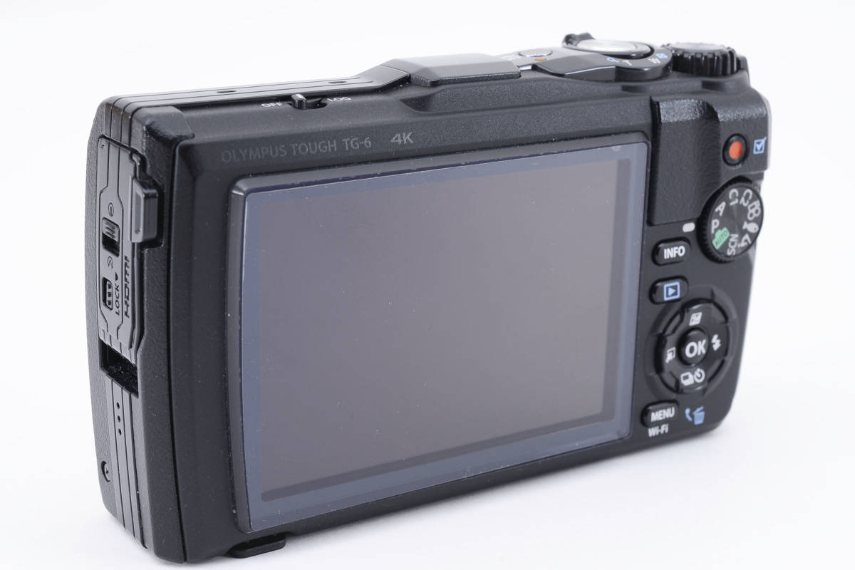 【美品】 ショット数【946回】 オリンパス OLYMPUS Tough TG-6 ブラック LG-1 FD-1 元箱付き_画像6