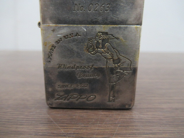 A4441 ZIPPO ジッポー WiND PROOF BEAUTY SINCE 1932 ジッポーライター オイルライター コレクションに_画像5