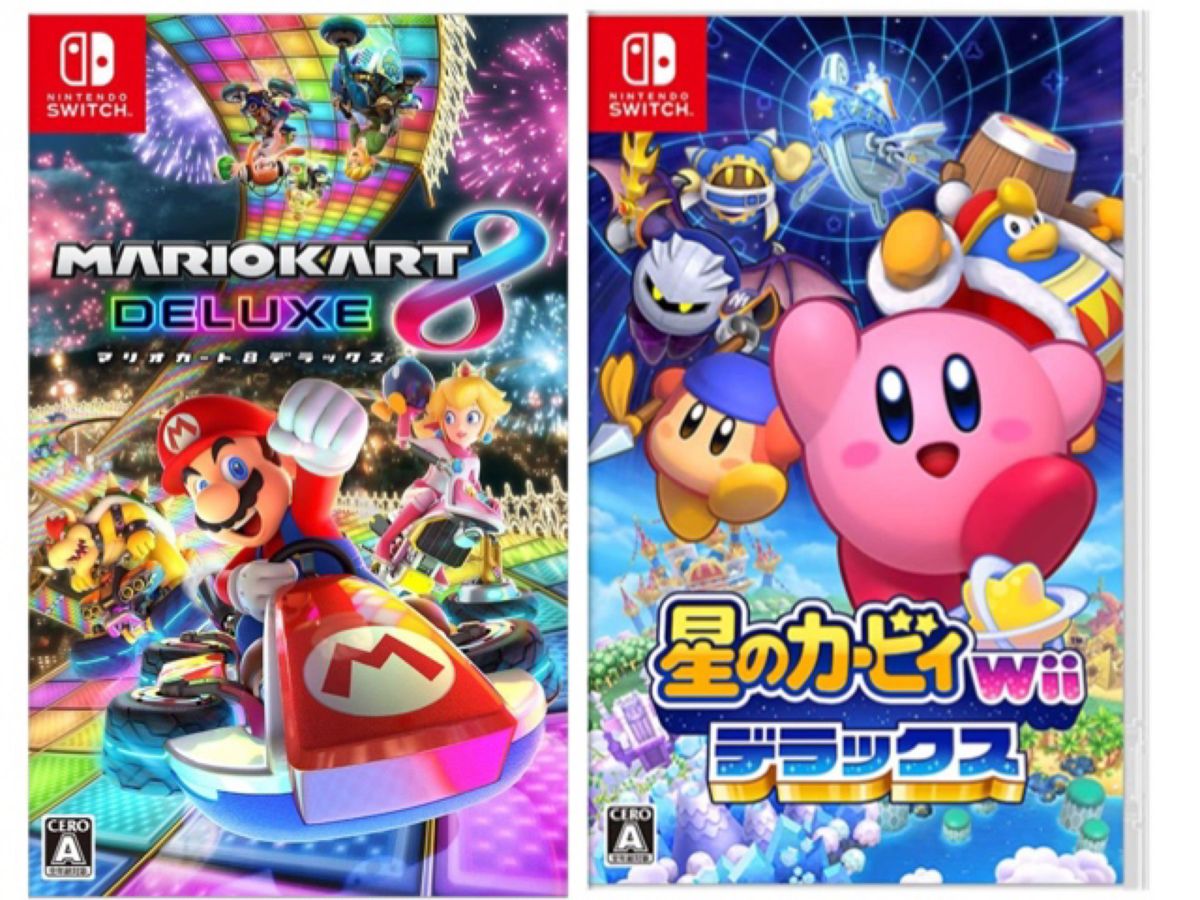 新品・未開封【2本セット 】スプラトゥーン3 星のカービィ wii