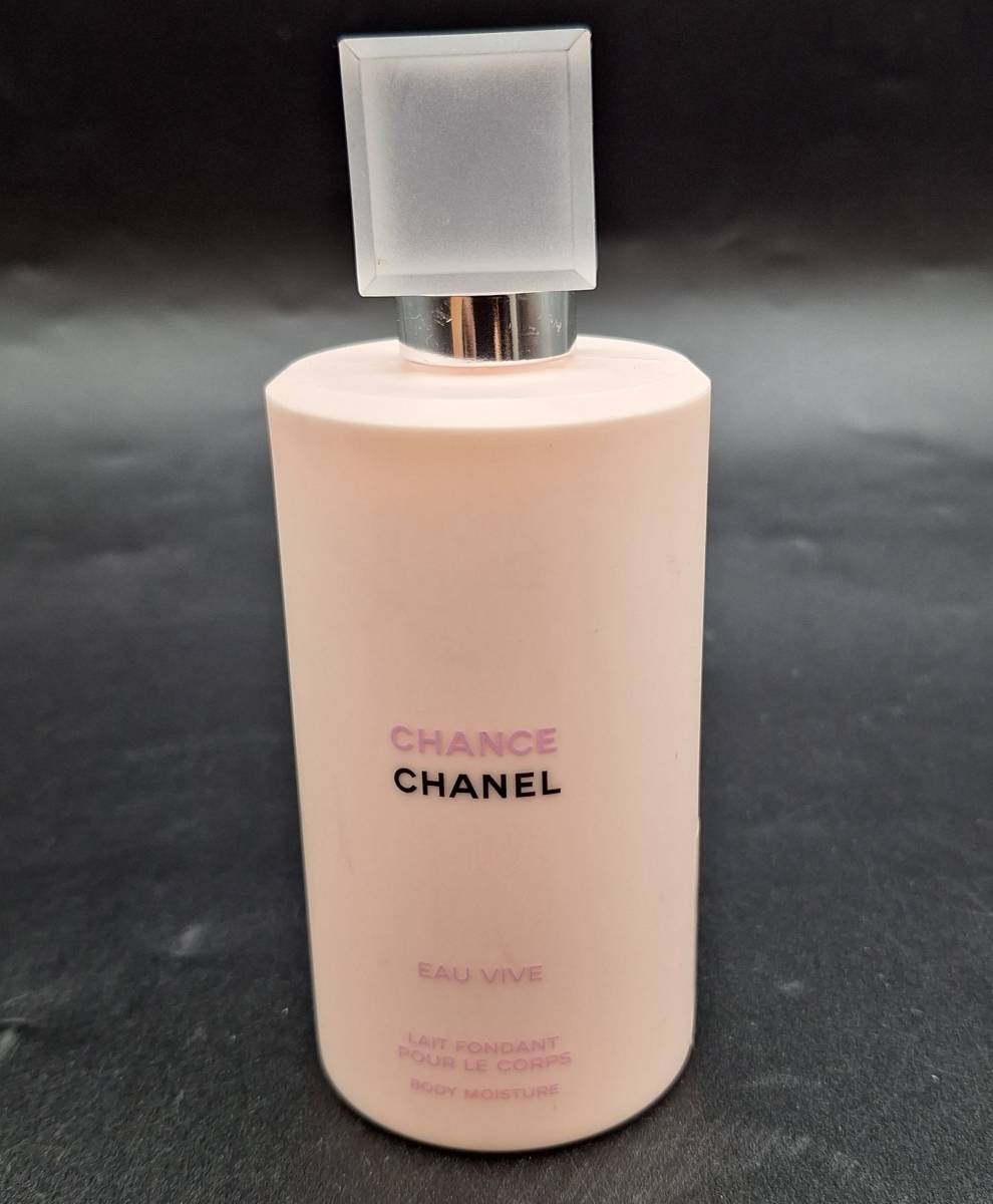 CHANEL CHANCE シャネル チャンス ボディ用乳液 オー ヴィ―ヴ ボディモイスチャー 乳液 200ml 残多 【3141】_画像1