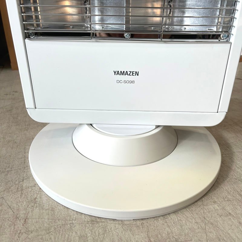  used * mountain . carbon heater DC-S098(W)* electric heater home heater yawing function 2019 year made white operation verification ending Sapporo 