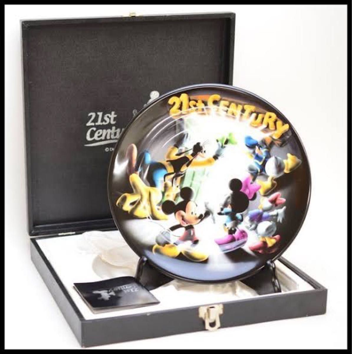 ディズニー Disney 21世紀記念限定プレート 飾り皿 絵皿