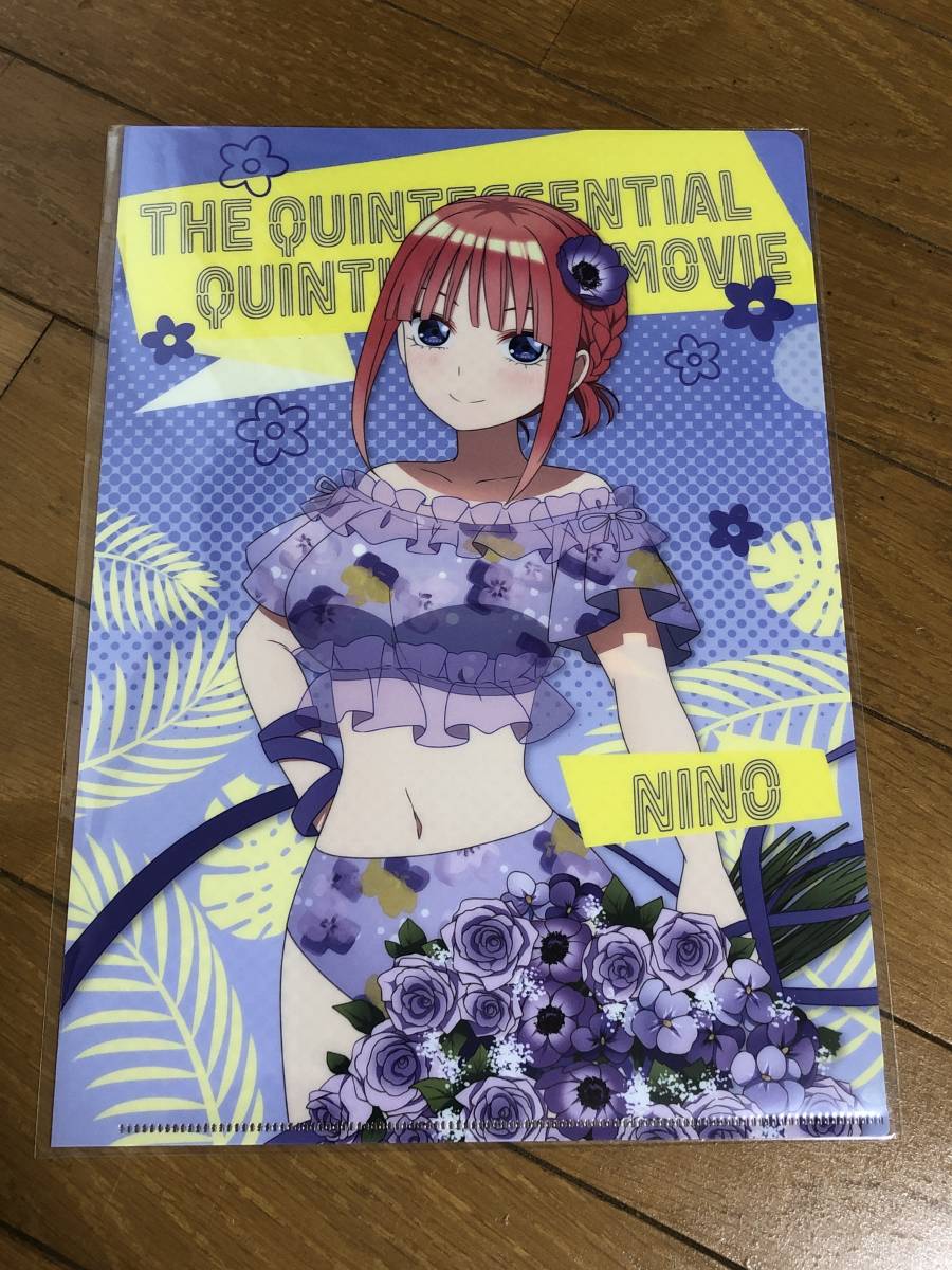 クリアファイル 五等分の花嫁 一花 二乃 三玖 四葉 五月 summer クリアファイル 五等分の花嫁 一花 二乃 三玖 四葉 五月 summer