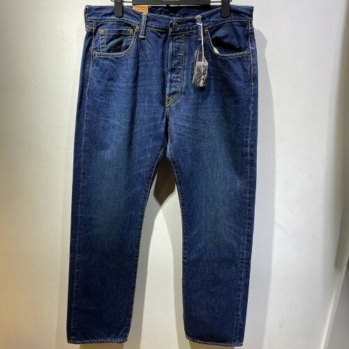 LEVI'S MADE IN THE USA 501 オリジナルフィット DARKAUTHEN セルビッジ 14OZ W34/L32 00501-2455 リーバイス ジーンズ デニム パンツ