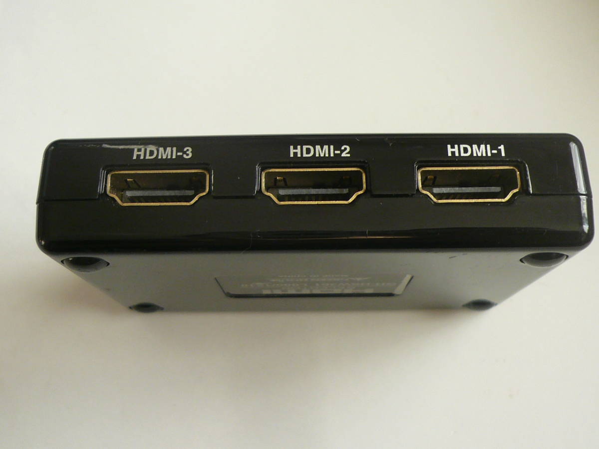 グリーンハウス GH-HSW301 HDMI セレクター★動作未確認 　F1251_画像3