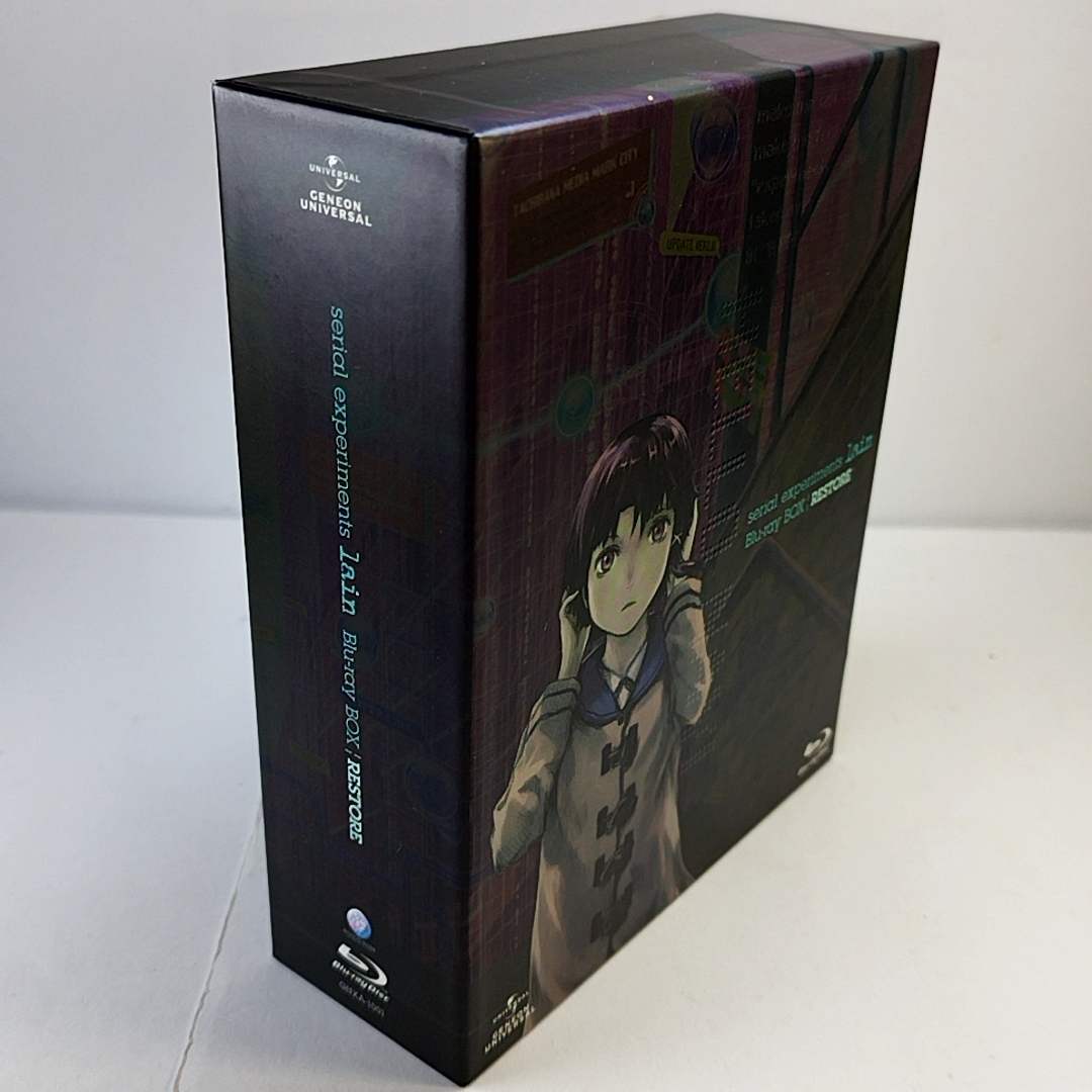 クーポンで3000円引　serial　experiments　lain　シリアル　エクスペリメンツ　レイン　　Blu-ray　box　RESTORE　初回生産限定盤_画像1