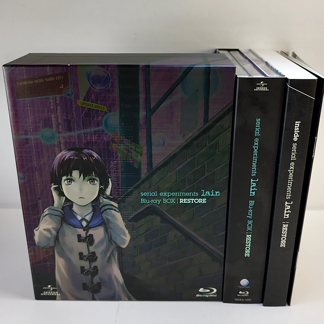 クーポンで3000円引　serial　experiments　lain　シリアル　エクスペリメンツ　レイン　　Blu-ray　box　RESTORE　初回生産限定盤_画像3