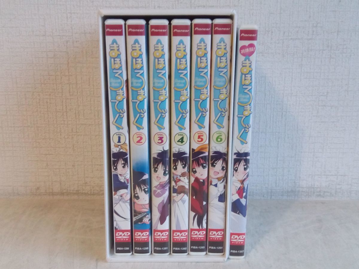 DVD+収納BOXセット売り/ まほろまてぃっく / VOL.1~6+収納ボックス+初体験！まほろまてぃっく / 解説書付き / 特典付き 【M050】_画像1