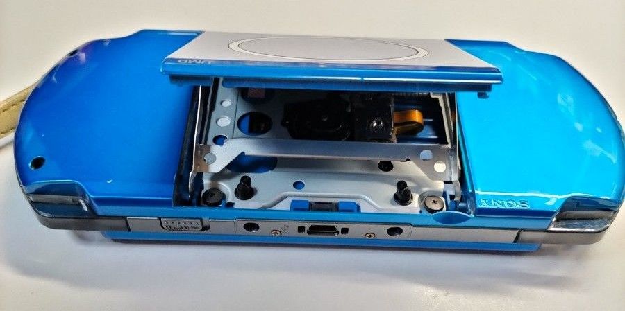 SONY ソニー PSP-3000 バイブラント ブルー ゲーム機 本体 PSP プレイステーションポータブル ストラップ 純正品