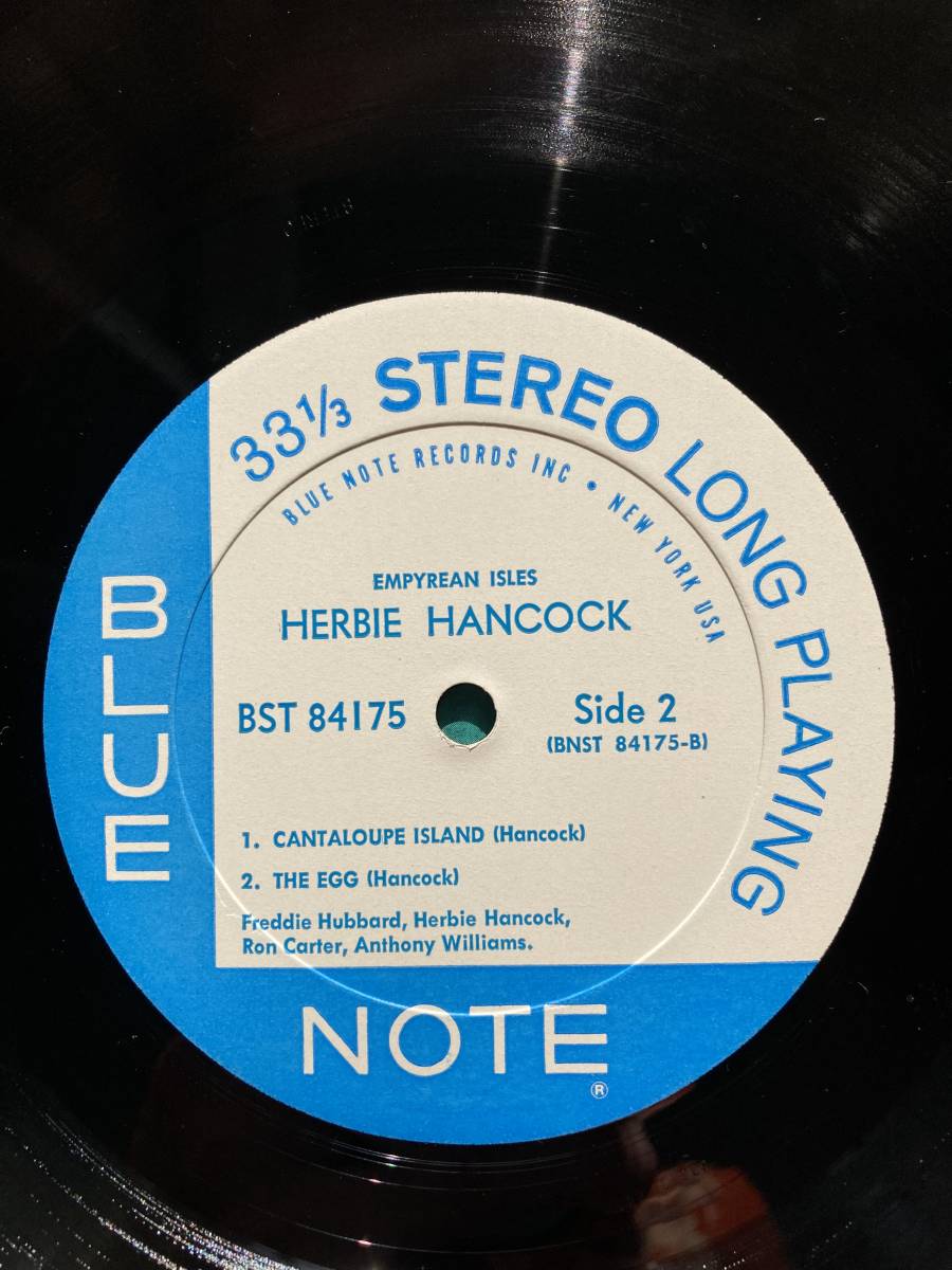 US盤 NY STEREO VANGELDER BLUENOTE BST84175 / EMPYREAN ISLES / HERBIE HANCOCK / FREDDIE HUBBARD / TONY WILLIAMS_画像5