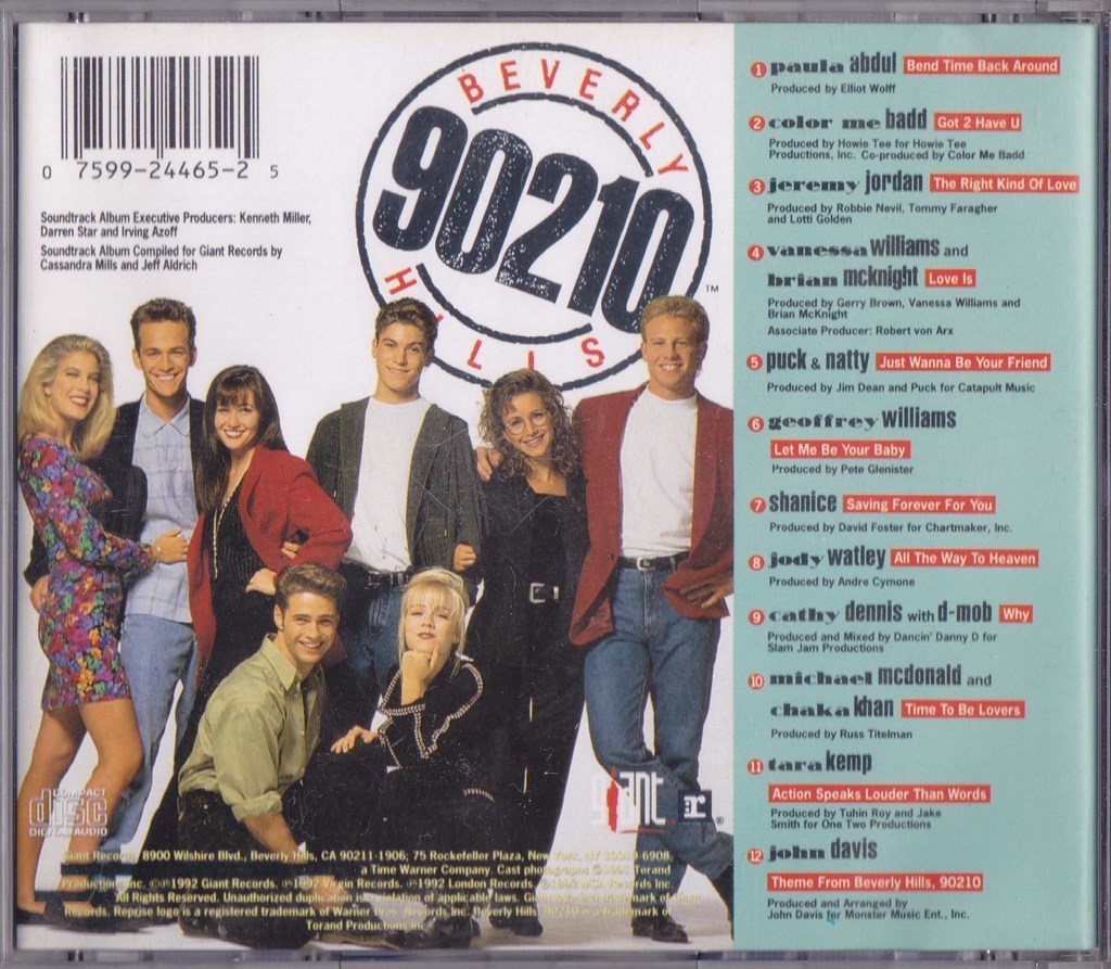 Beverly Hills, 90210 -The Soundtrack /US盤/中古CD!!68059_画像2