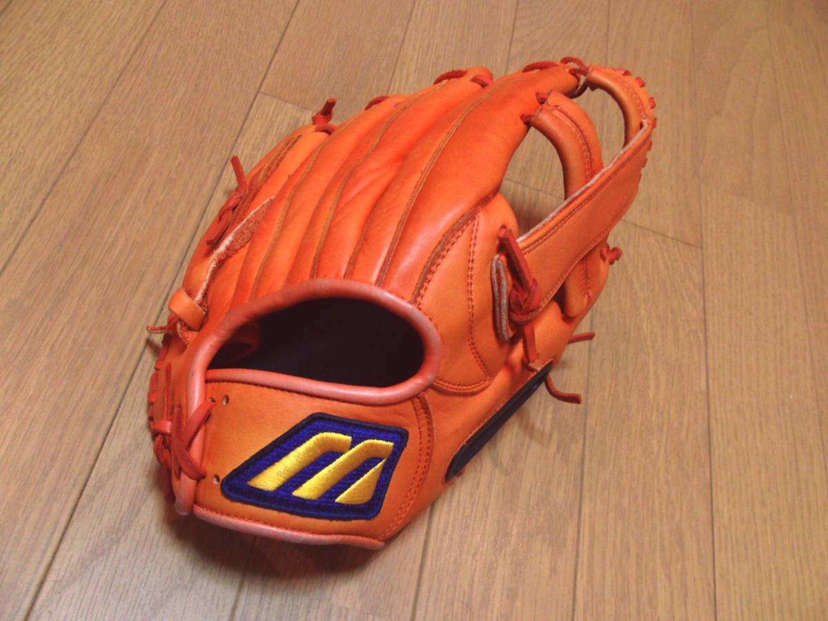 即決良好!!MIZUNO野球・ソフト用グローブオールラウンド【World Win SLOTON】ミズノ製WILD LEATHERグローブ☆内野手外野手ソフトボール_画像3