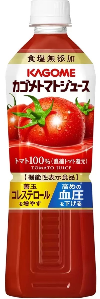 9本×720ml カゴメ トマトジュース 食塩無添加 トマト100％ 血圧 善玉コレステロール リコピン GABA 業務用 送料無料（東北～中部）_画像2