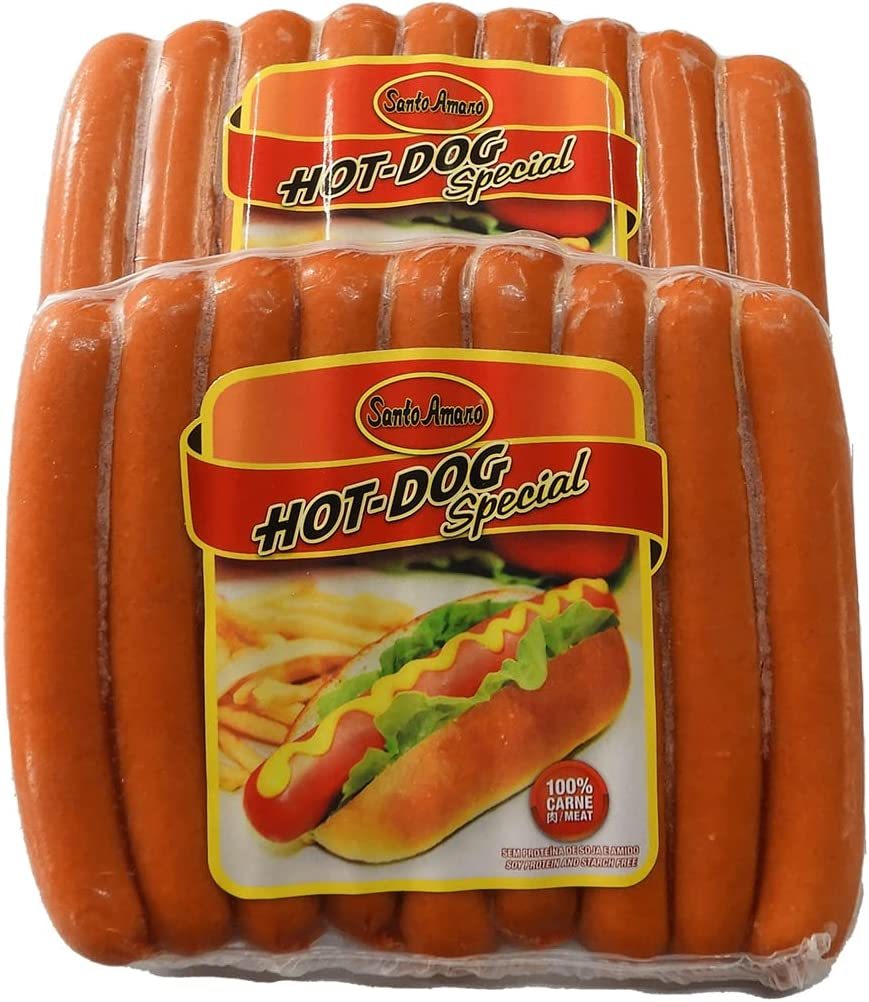  hot dog for wing na- sausage 18ps.@Santo Amaro hot dog special 500g×2p(18ps.@)