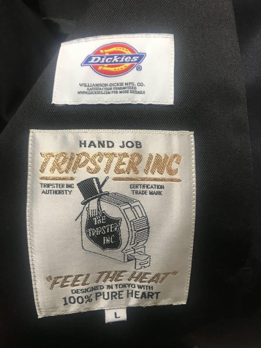 BEAMS Dickies × TRIPSTER setup L size JACKET & PANTS NAVY 販売買取 Dickies×TRIPSTER (NAVY) PANTS BEAMS for セットアップ