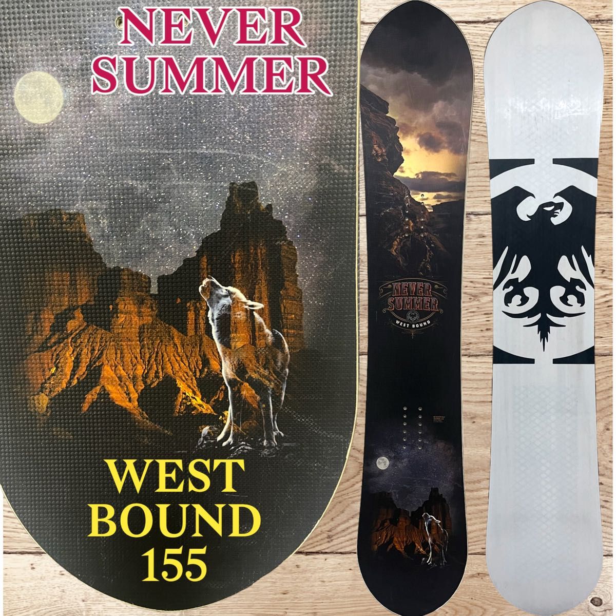 2019-20モデル　【NEVER SUMMER】　WEST BOUND　155 