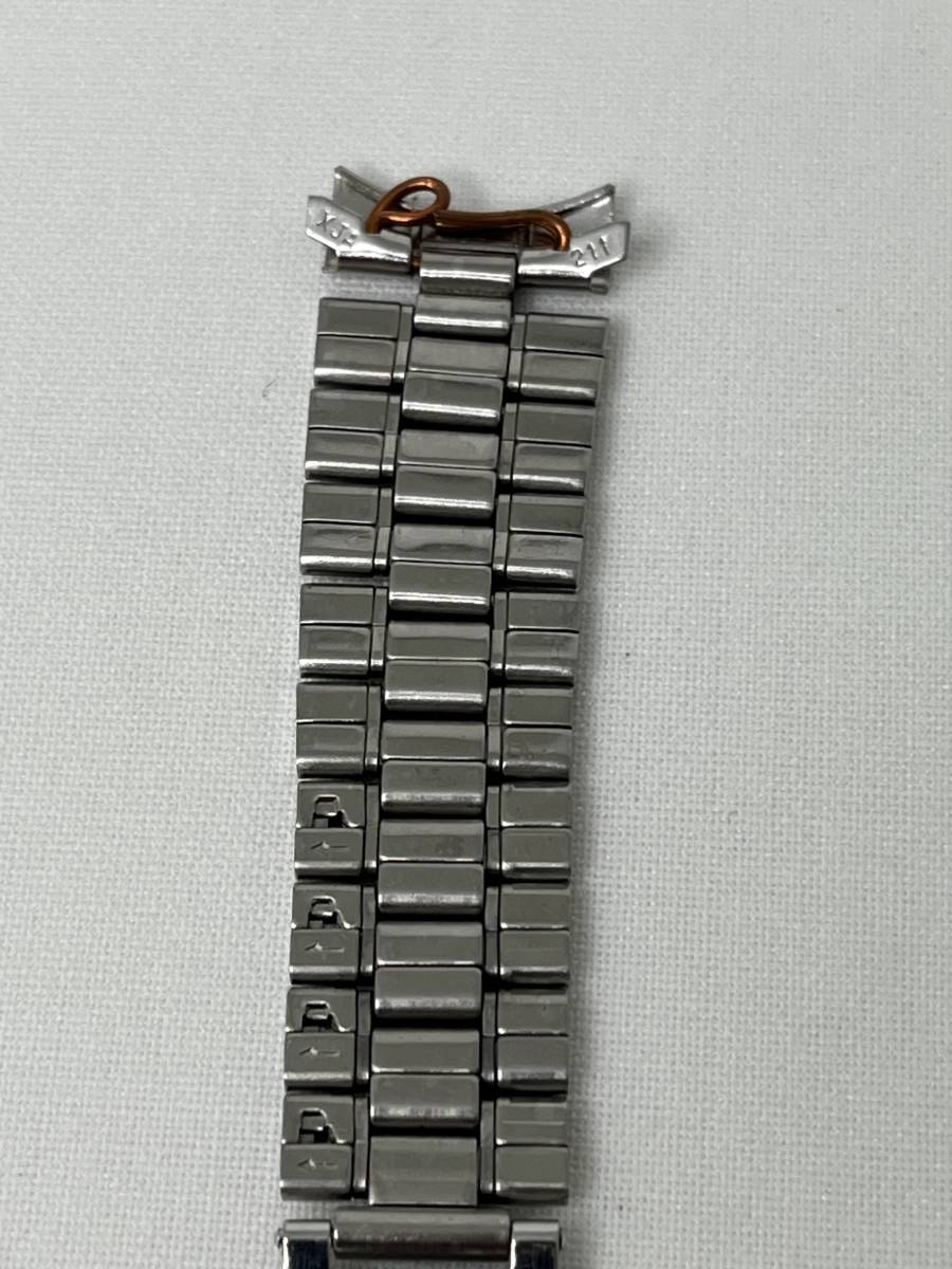 【M14】貴重 未使用品に近い 綺麗 保管品 SEIKO 弓菅 XJA 211 ラグ幅18ｍｍ STAINLESS STEEL 当時物_画像7