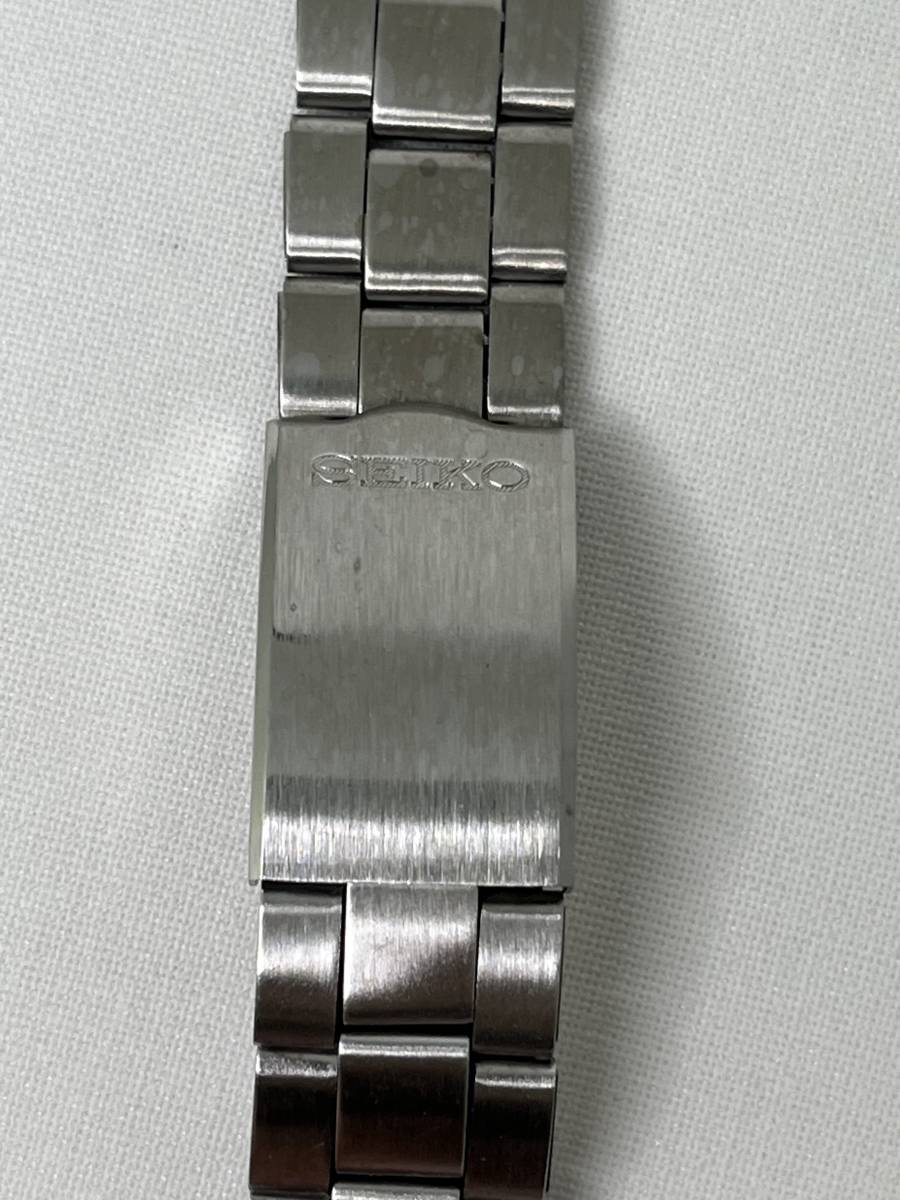 【M15】貴重 未使用品に近い 綺麗 保管品 SEIKO 弓菅 XAA 401 ラグ幅18ｍｍ STAINLESS STEEL 当時物_画像2