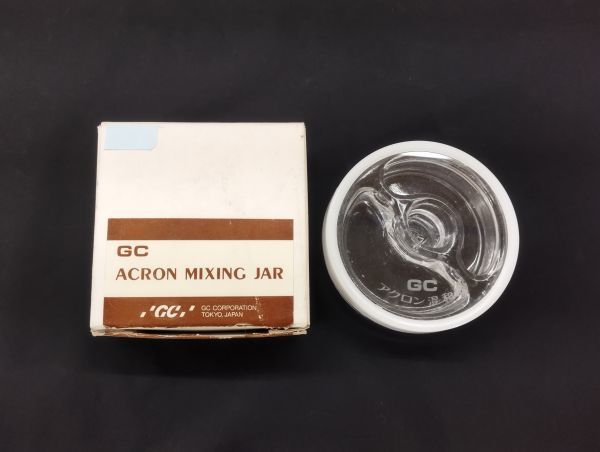 sa☆/ 歯科技工 GC ACRON MIXING JAR ジーシー アクロン混和器 箱付き　/DY-2377_画像1