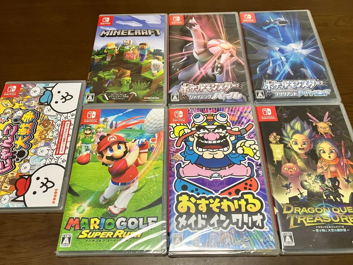 送料無料 新品未開封 ニンテンドースイッチ ゲームソフト まとめ 送料無料 新品未開封 ニンテンドースイッチ ゲームソフト まとめ