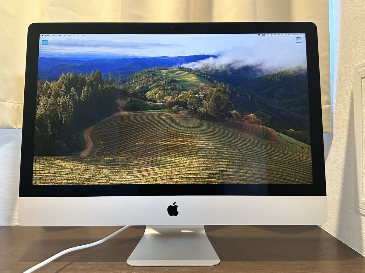 超美品！Appleストア特注品 iMac 27インチRetina 5Kディスプレイ(2TB SSD,RAM 40GB) A2115 2020年製 アップル macOS Sonoma 送料無料_画像1