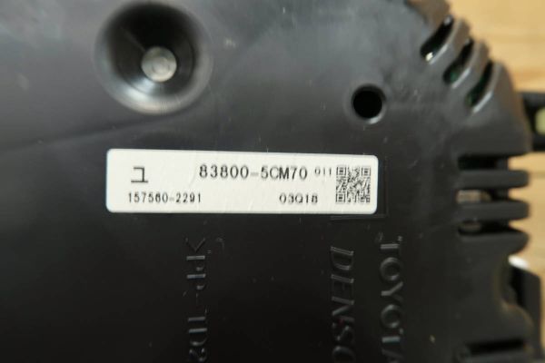  Ractis NSP120 speed meter 33,000km[83800-5CM70]