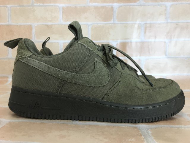 NIKE ナイキ AIR FORCE 1 07 CNVS　579927-200 カーキー UK9.5　28.5cm 44795668_画像4