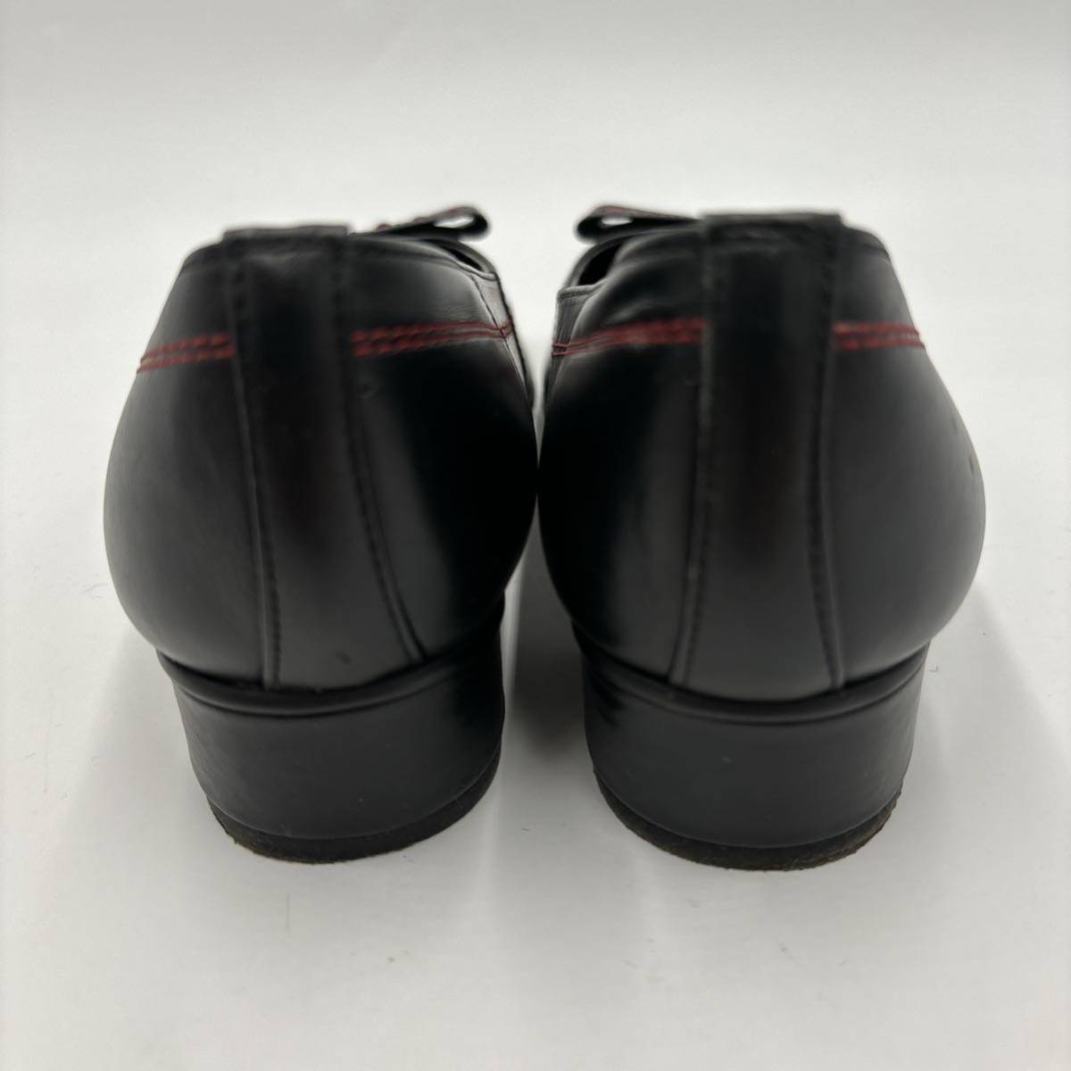 R ＊ 良品 日本製 '高級感溢れる' MIHAMA ミハマ YOKOHAMA MOTOMACHI 本革 ヒール / パンプス 23cm レディース 婦人靴 シューズ 