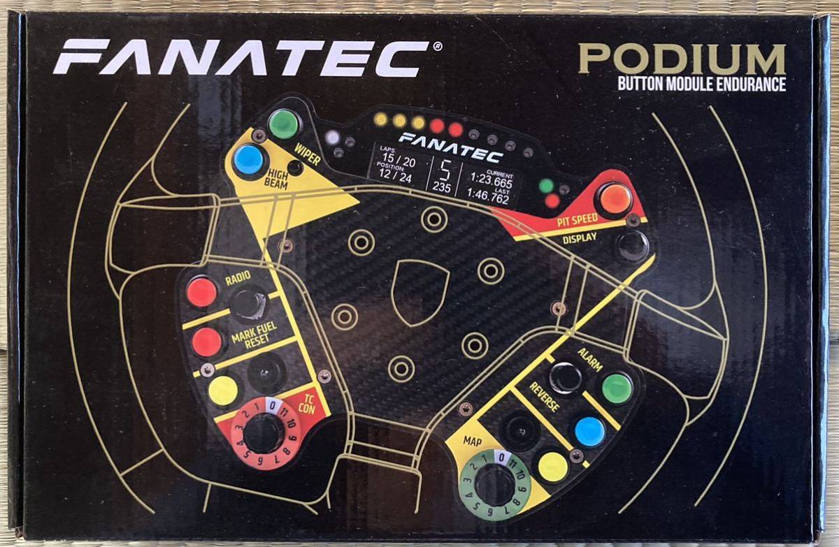 fanatec Podium Button Module Endurance ファナテック ボタンモジュール PS5 SONY GT5