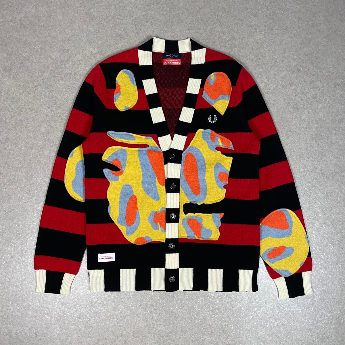 22AW FRED PERRY × CHARLES JEFFREY LOVER BOY カーディガン 22AW FRED PERRY × CHARLES JEFFREY LOVER BOY カーディガン