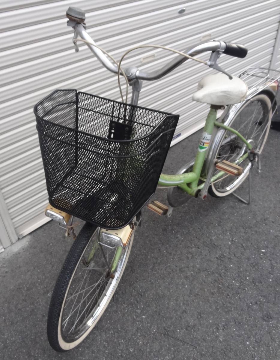P1637a Showa Retro велосипед Hi-Venus высокий venus 22 дюймовый текущее состояние доставка витрина квитанция приветствуется Osaka * Ibaraki город 