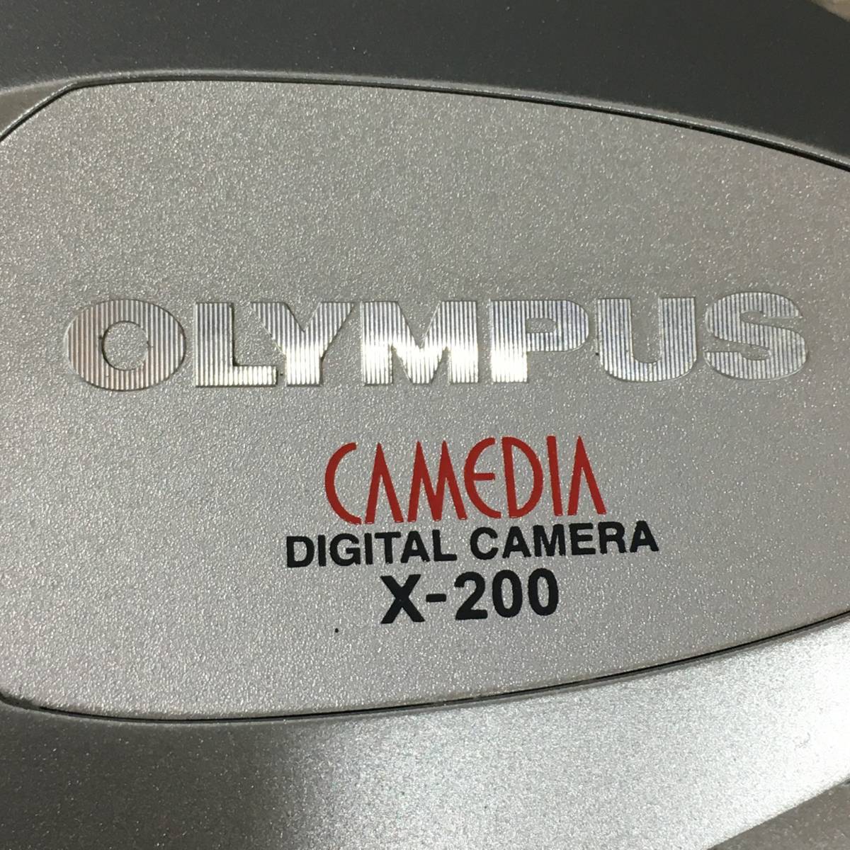 BF9/67　OLYMPUS オリンパス X-200 デジタルカメラ 通電確認済 ジャンク品 部品取り用 中古品_画像9
