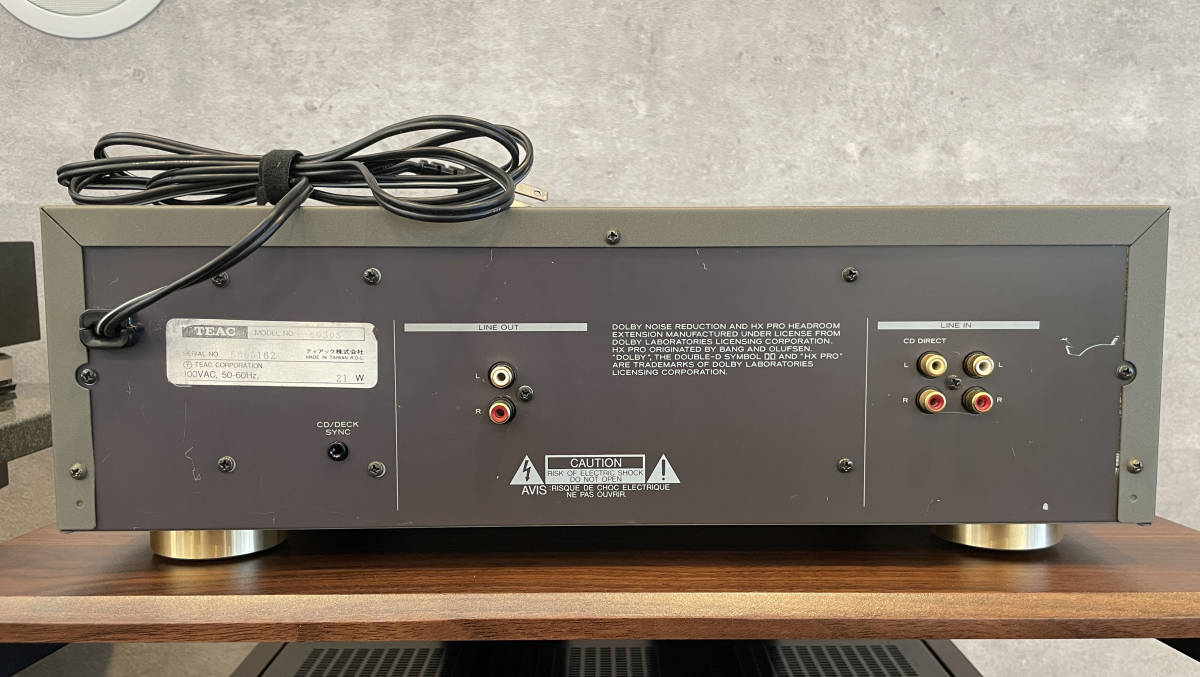 TEAC V-8030S カセットデッキ【整備・オーバーホオール済】完動品_画像7