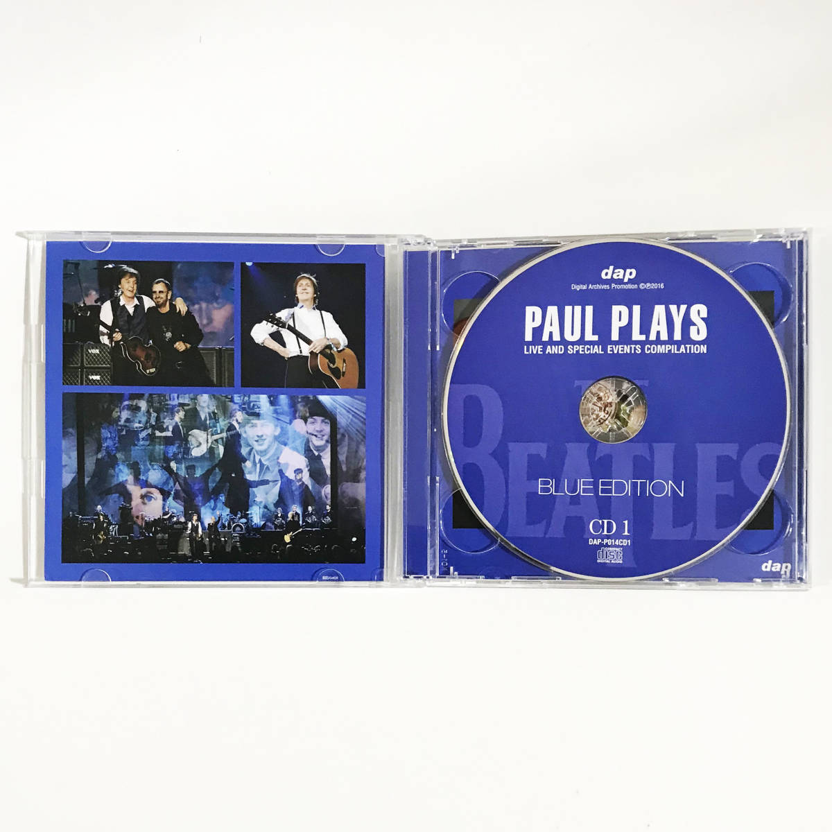 【送料無料！】Paul McCartney ポール・マッカートニー「Paul McCartney Play The Beatles - Blue Edition」CD2枚組_画像4