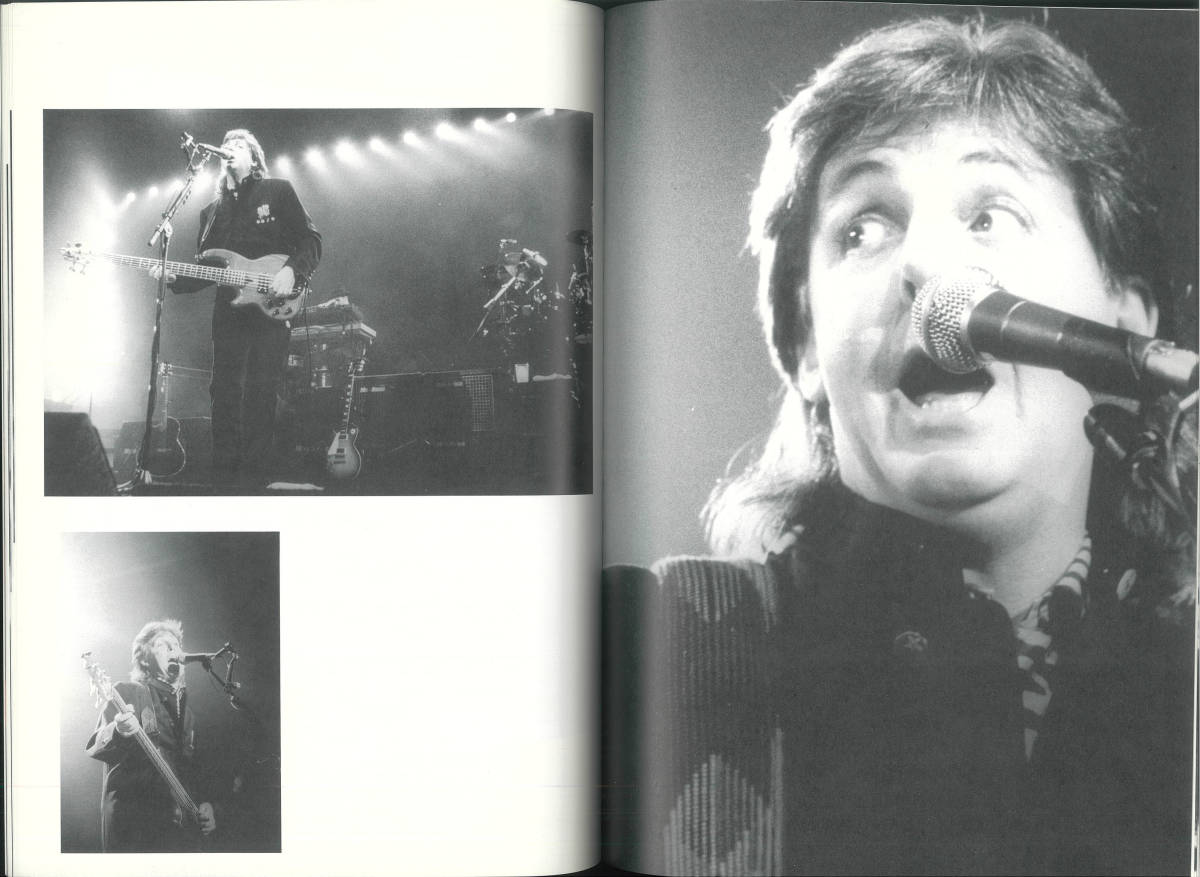 【送料無料！】Paul McCartney ポール・マッカートニー ツアー写真集「ROUGH RIDE」_画像3
