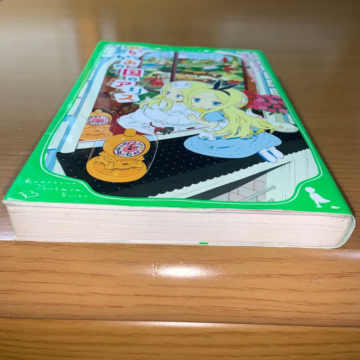 かがみの国のアリス　新訳 （角川つばさ文庫　Ｅき１－２） ルイス・キャロル／作　河合祥一郎／訳　ｏｋａｍａ／絵