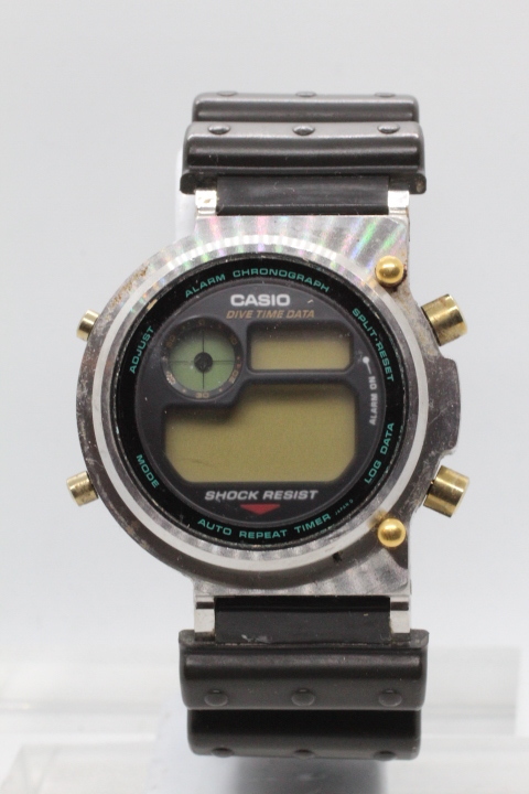 【CASIO】G-SHOCK DW-6300 フロッグマン ジャンク 未修理中古品時計 部品取り用 24.1.8 _CASIOG-SHOCKDW-6300フロッグマンジャンク 