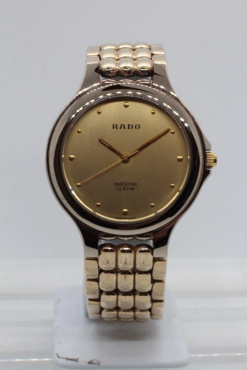 【RADO】132.9569.3 DIASTAER SWISS QUARTZ STAINLEES STEEL 10ATM 中古品時計 電池交換済み 24.1.28の画像9