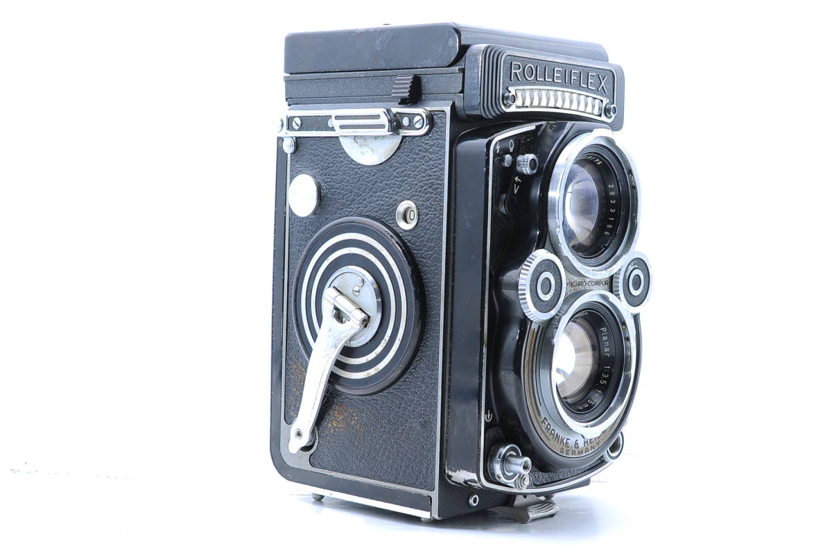 ★実用並品★ ローライ ROLLEIFLEX 3.5F Carl Zeiss Planar 75mm F3.5_画像2