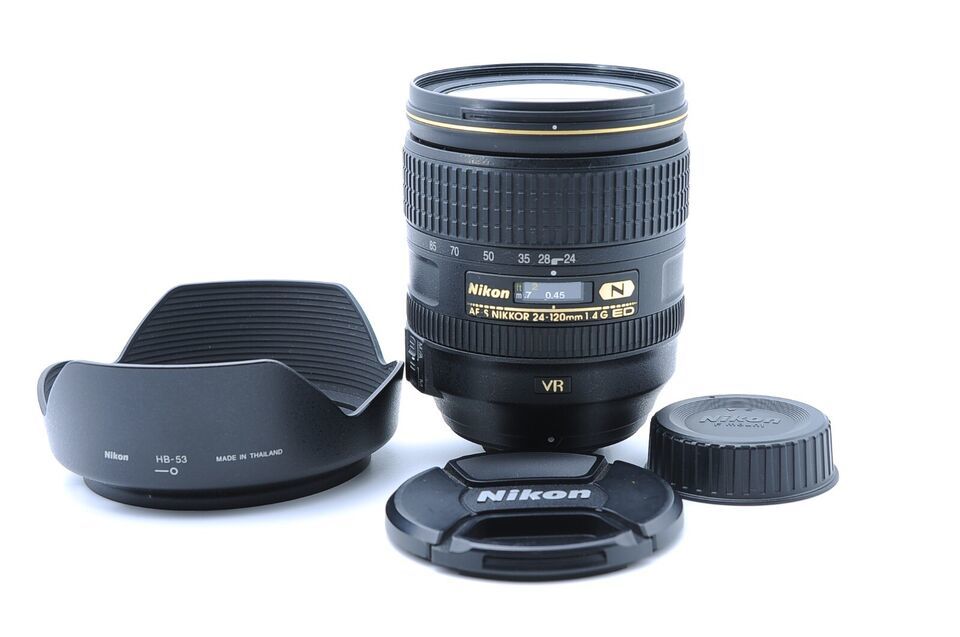 ★美品★ ニコン NIKON AF-S 24-120mm F4G ED VR フード_画像2