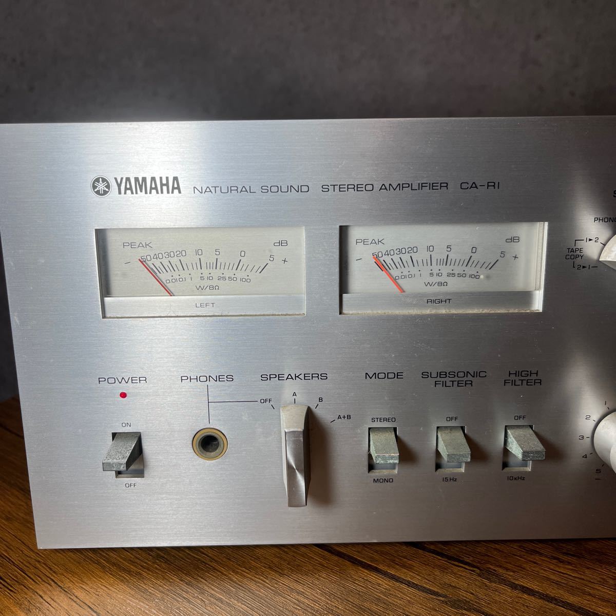 YAMAHA Yamaha CA-R1 pre-main amplifier natural sound stereo