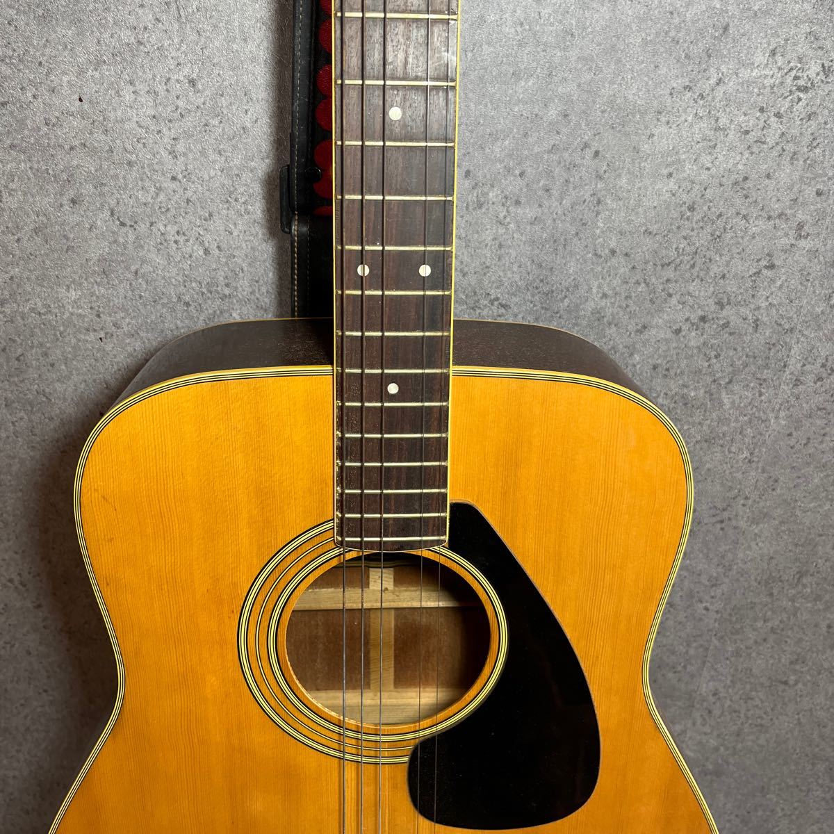 YAMAHA ヤマハ FG-250J 黒ラベル アコースティックギター アコギ 弦楽器 クロラベル 中古現状品 240120M16_画像4