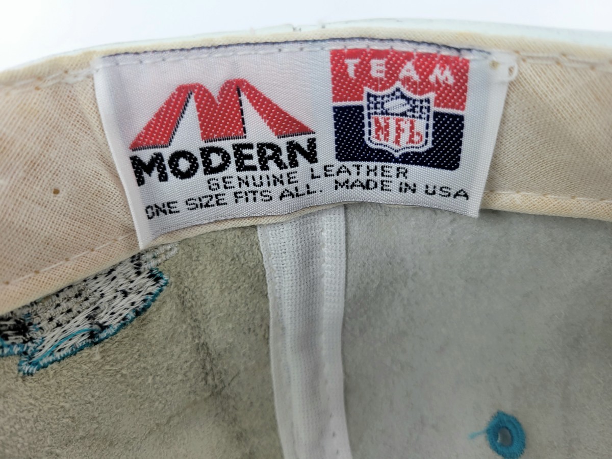 レア 80s~ USA製 NFL CAROLINA PANTHERS レザー スナップバック レア 80s~ USA製 NFL CAROLINA PANTHERS レザー スナップバック