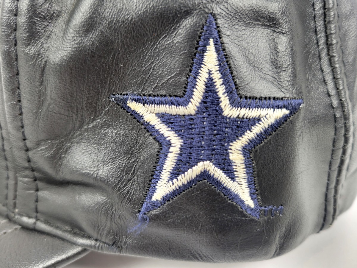 レア 80s ~90s USA製 NFL DALLAS COWBOYS レザー スナップ レア 80s ~90s USA製 NFL DALLAS COWBOYS レザー スナップ