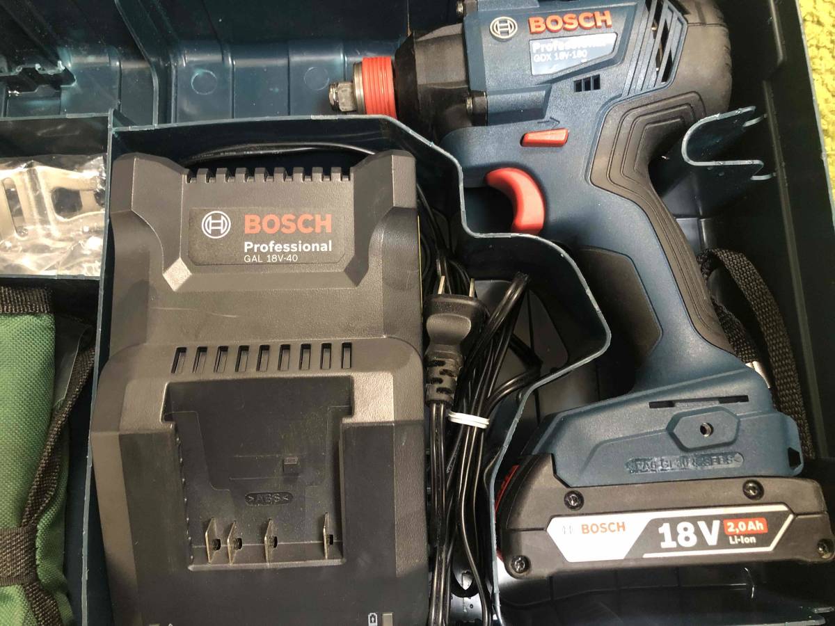 ボッシュ　BOSCH　18Ｖ　インパクト　GDX 18V-180 調子悪い_画像10