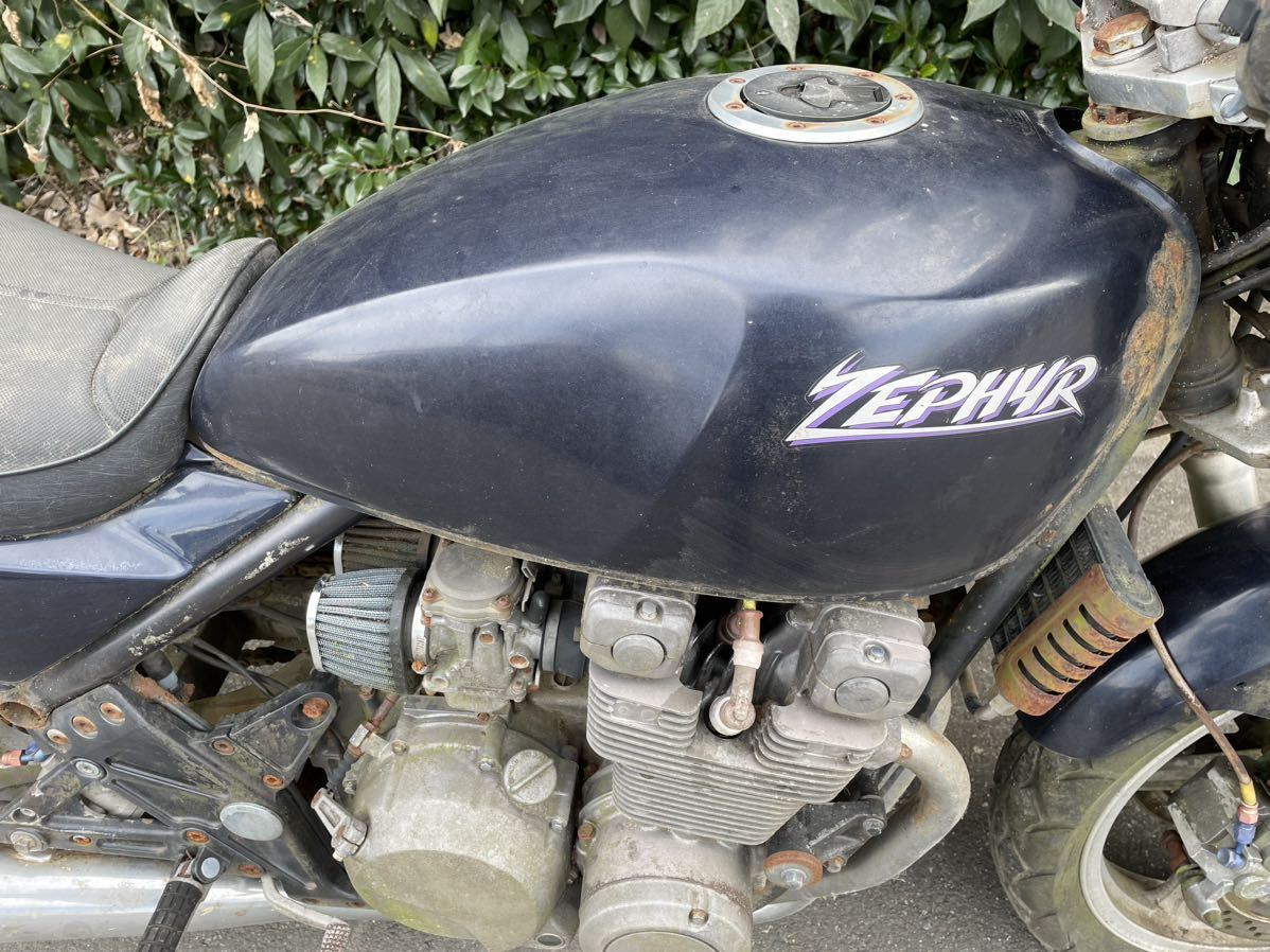 カワサキ ゼファー400 初期型 レストアベース 現車確認可能 埼玉 カワサキ ゼファー400 初期型 レストアベース 現車確認可能 埼玉